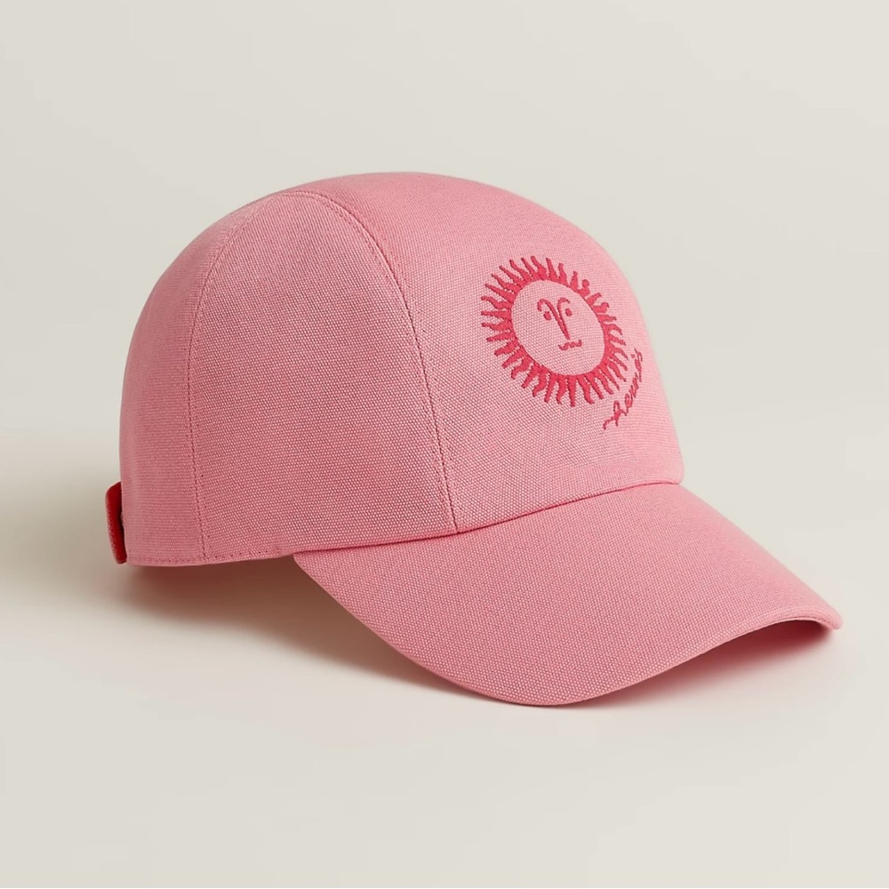 Hermès Rose Davis Sunshine Cap